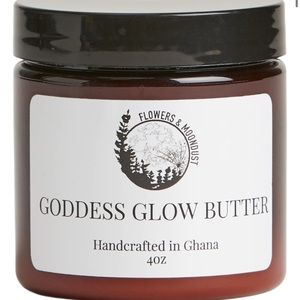 Flowers & Moondust Goddess Glow Butter, Handcrafted in Ghana